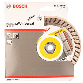 Диск алмазный универсальный Bosch Turbo 125х22.2мм (250) — Фото 1